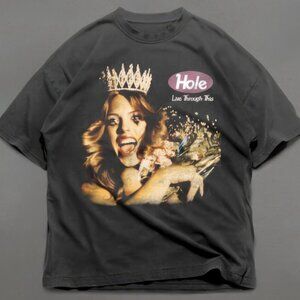 Vintage 90s Hole Live Through This Album T-shirt, Oversized band tee, band shirt
